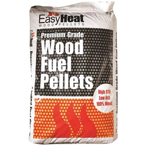 Easy Heat 4004349 40 Lbs Premium Grade Wood Fuel Pellet Pack Of 50 Walmart Canada