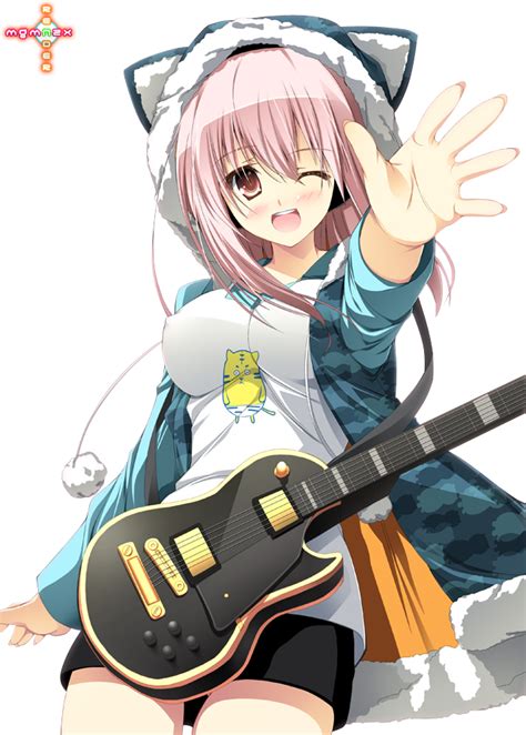 Super Sonico Render Anime Png Image Without Background