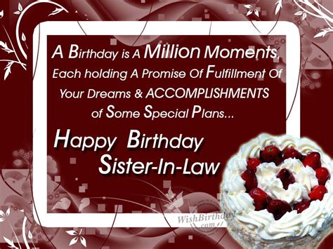 Happy Birthday Loving Sister In Law
