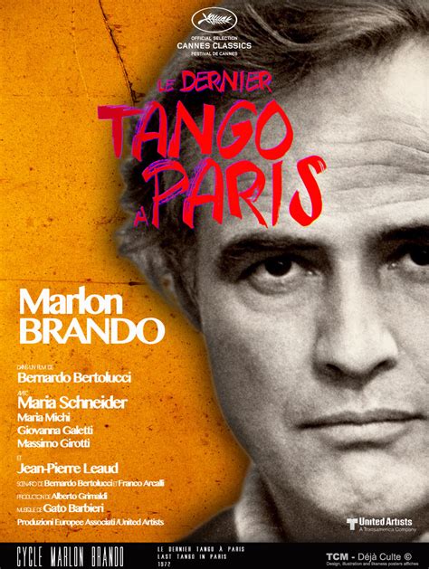 That date should become a landmark in movie history comparable to may 29, 1913—the night le sacre du printemps was first performed—in music history. Le Dernier Tango à Paris (Last Tango in Paris) 1972 ...