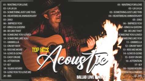 The Best Acoustic Covers Of Popular Songs 2022 ⭐ Best English Acoustic