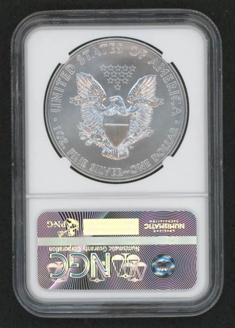 2015 American Silver Eagle 1 One Dollar Coin Wyatt S Earp Label