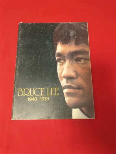 Rare Vintage 1974 Bruce Lee 1940 1973 In Memorium Magazine Book 66