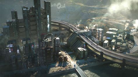 Cyberpunk 2077 Concept Art Shows Off New Area Of Night City The Tech Game