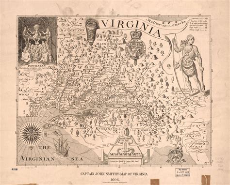 John Smith Map Of Virginia 1612 Get Latest Map Update