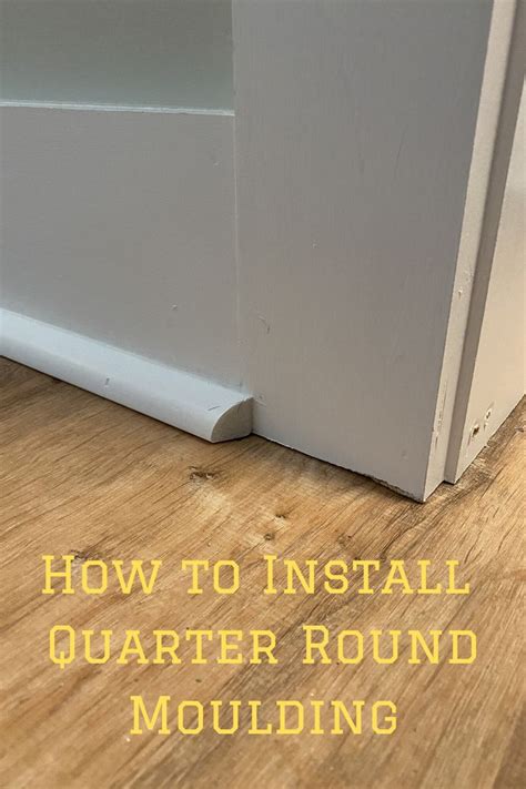 Waterproof flooring for busy homes & businesses without the price tag of real hardwood. How to Install Quarter Round in 2020 | Quarter round ...