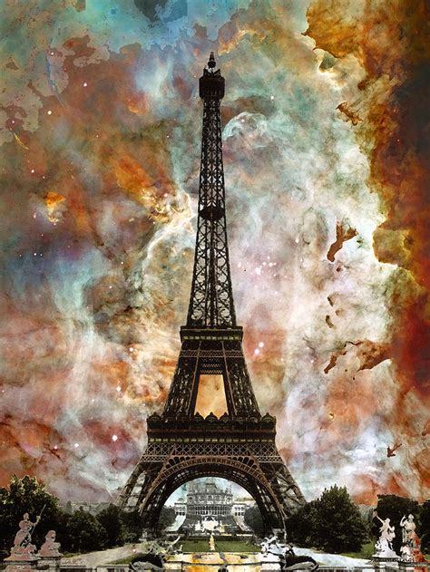 The Eiffel Tower Paris France Art By Sharon Cummings Painting By Sharon Cummings Fine Art