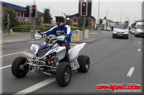 Depending on where you live, you may be able to purchase/tweak your atv to make it street legal. On-Road ATVs The United Kingdom Has It Made: Off-Road.com