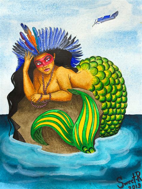 Sweetrabbit Art Iara Brazilian Mermaid