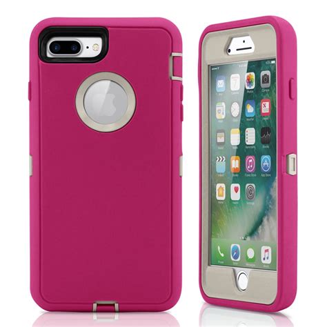 For Iphone 7 Plus Case Rugged Shockproof Hard Case Protective Cover