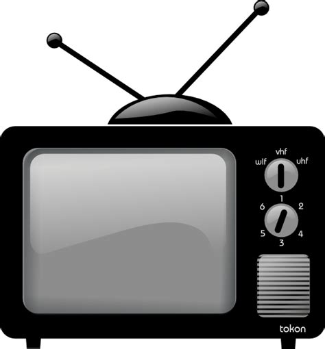 Convenient control, navigation, fast connection and high quality transmission are not all. Old Television clip art Free Vector / 4Vector