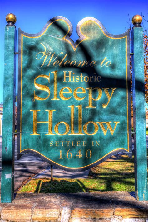 Sleepy Hollow Town Sign Photograph By David Pyatt Fine Art America
