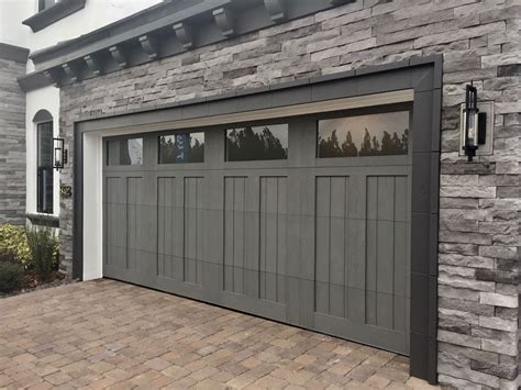 Wood Garage Doors With Windows Design Ideas Image To U