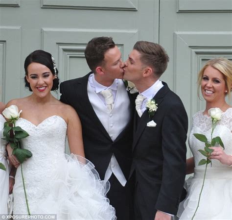 Hollyoaks Kieron Richardson Marries Carl Hyland In Front Of Bridal