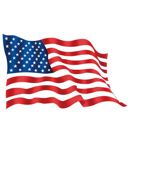 Flag Of The United States Clip Art American Flag Png Download D