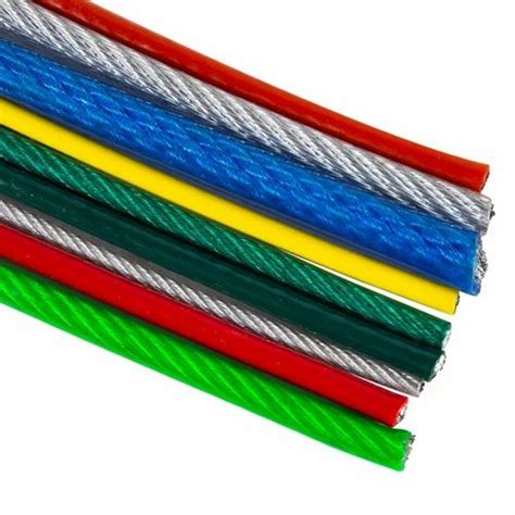 Polyester Pvc Coated Wire Ropes 5000 M At Rs 18meter In Pune Id