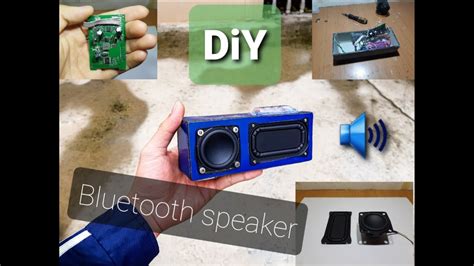 Diy Portable Bluetooth Speaker Mono 10w 🔊diy Loa Bluetooth Bass Căng
