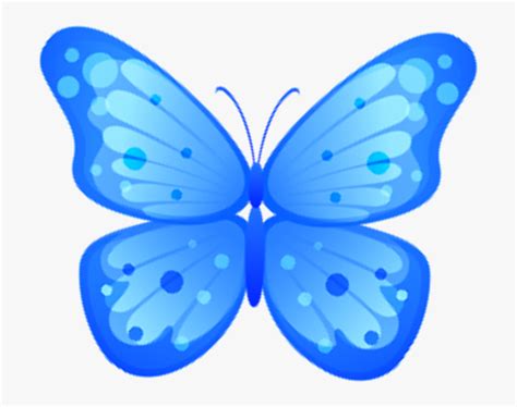 Butterfly Blue Png Blue Butterfly Clip Art Transparent Png