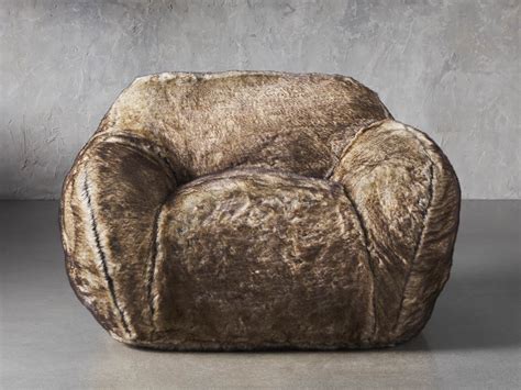 Snugg Faux Fur Chair In 2022 Fur Chair Snugg Arhaus