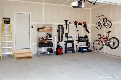 These garage organization ideas will help you keep this part of your house clean and functional. Garage Organization - How to Nest for Less™