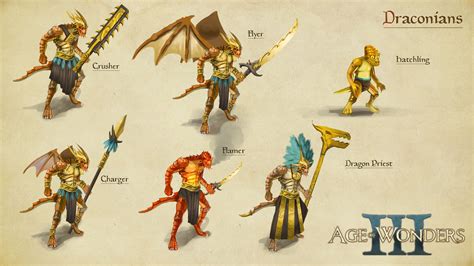 This class is exclusive to the eternal lords expansion for the announcement, dev journals and the temporary page that existed before release, see necromancer/announcement. Image - Art Draconians.jpg | Age Of Wonders 3 Wiki | FANDOM powered by Wikia