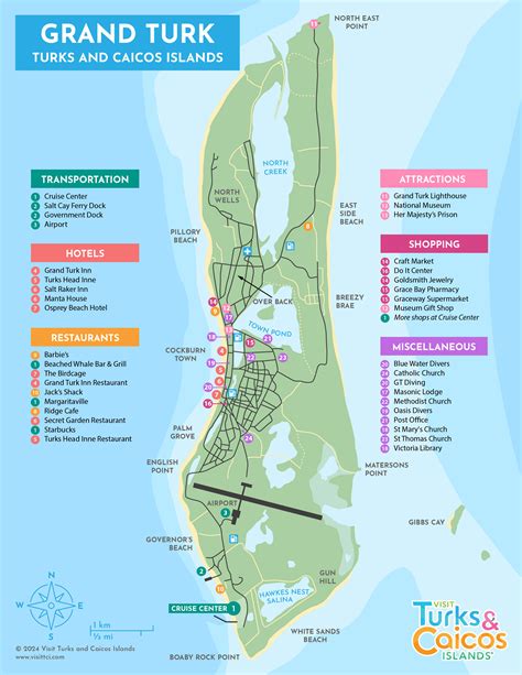 Maps Of Grand Turk Visit Turks And Caicos Islands