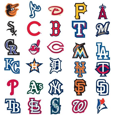Mlb Major League Baseball Logo Stickers Major League