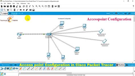 Access Point Configuration In Cisco Packet Tracer Technical Hakim Ccna