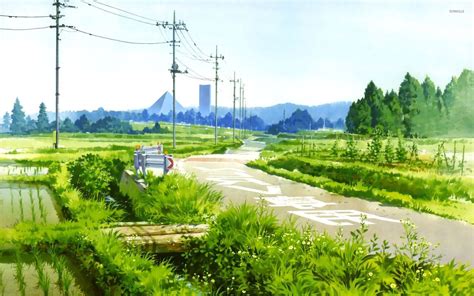 Anime Countryside Scenery Wallpaper Anime Wallpapers 28733