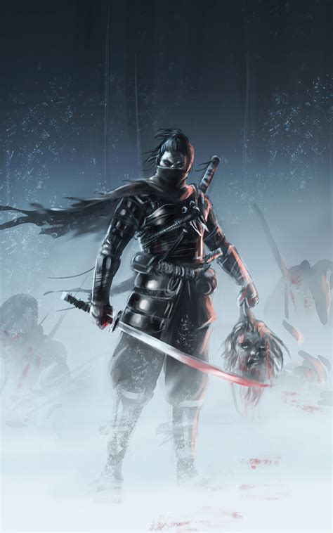 Maybe you would like to learn more about one of these? 800x1280 Stealth Ghost Of Tsushima Fanart Nexus 7,Samsung ...