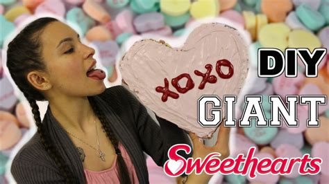 Diy Giant Sweatheart Valentines Day 2016 Youtube