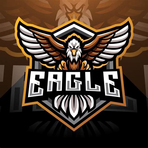 Eagle Esport Mascot Logo Design 2597009 Vector Art At Vecteezy