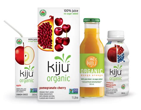 100% Organic Juices and Organic Iced Teas I Kiju Organic | Organic juice brands, Juice branding ...