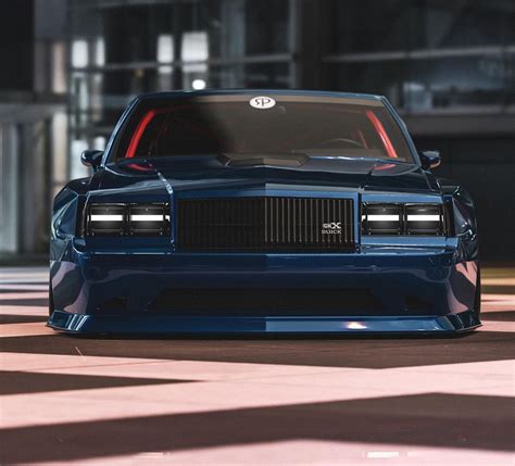 Buick Gnx Widebody Is Like A Slammed Cgi Antihero Looking For Total