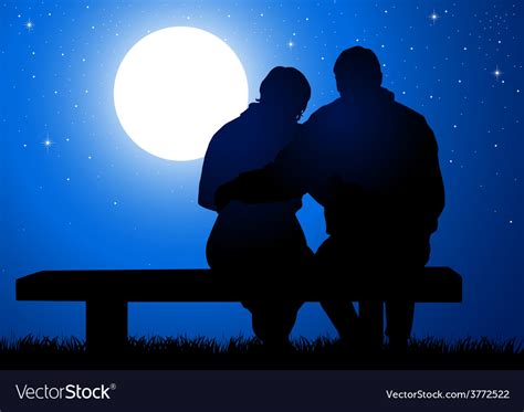 Browse through the extensive collection of. Romantic Night Royalty Free Vector Image - VectorStock