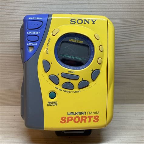 Vintage Sony Sports Walkman Cassette Player Wm Fs493 As Is For Parts Ebay