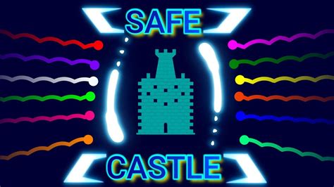Castle Destruction Race In Algodoo 2 Youtube