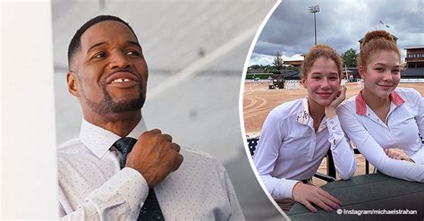 Strahan michael twin daughter alike his matching selfie poses outfits demanded alleged responsible acts held should she daughters. Michael Strahan Shares Photo of His Beautiful Twin ...