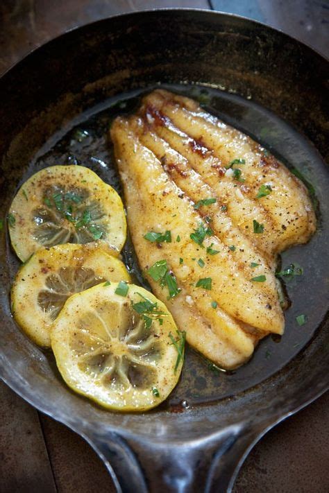 Salmon meuniere (salmon in a butter sauce) this is a super easy. Sole Meunière | Sole recipes, Food recipes, Cooking recipes