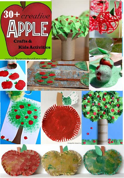 30 Apple Crafts And Kids Activities For September
