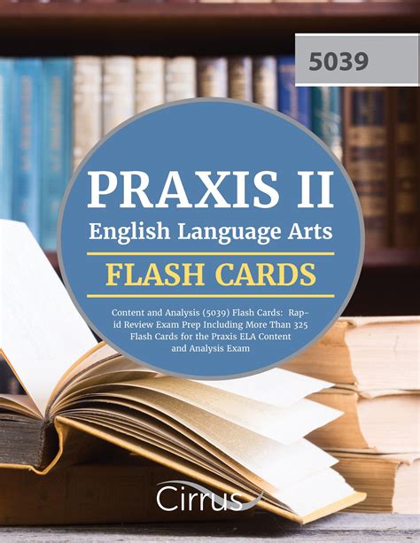 Praxis 5039 Flash Card Book — By Cirrus Test Prep