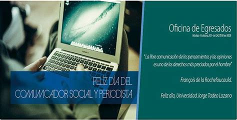 Promo día del periodista jm. Feliz día del Comunicador Social y Periodista ...