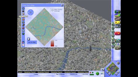 London In Simcity 3000 Youtube