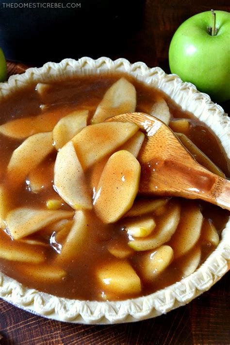 Homemade apple pie filling is the obvious answer! Best Ever Homemade Apple Pie Filling - Cravings Happen