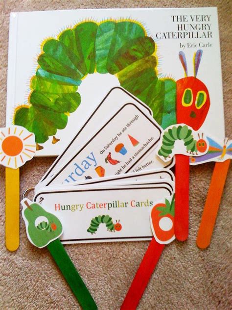 Put the very hungry caterpillar mini book printable pdf together with a stapler. Very Hungry Caterpillar Free Printables! - B. Lovely Events