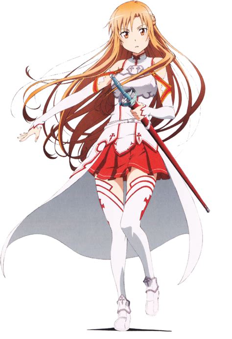 Download Sword Art Online Asuna Yuuki Asuna Full Body Png Image With