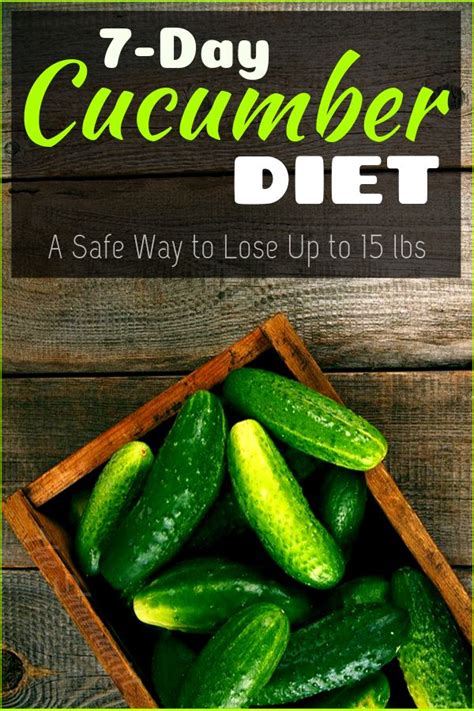 7 Day Cucumber Diet A Safe Way To Lose Up To 15 Lbs Coconut Health
