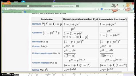 Moment Generating Functions 8 Mgf Of Binomial Mean Youtube
