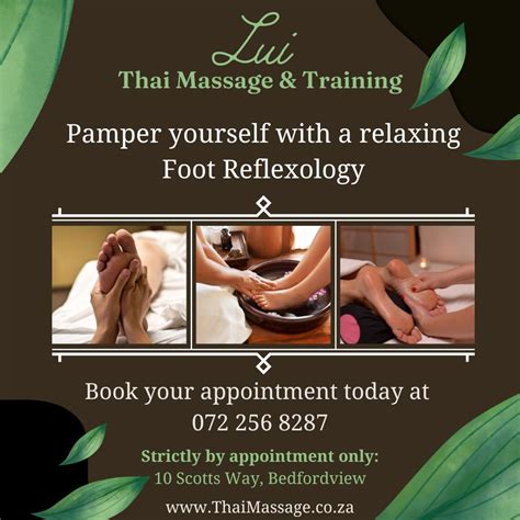 Pamper Yourself With A Relaxing Foot Reflexology Lui Thai Massage Authentic Thai Massage And