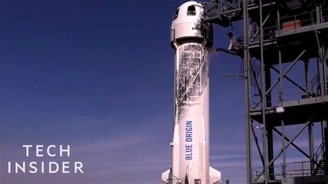 Watch Jeff Bezos Blue Origin Rocket Go To Space And Land Back On Earth